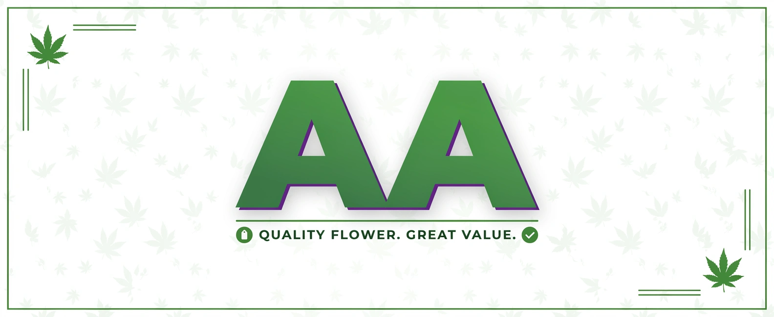AA Cannabis Flower โ Quality daily drivers ยท THC 27-29%